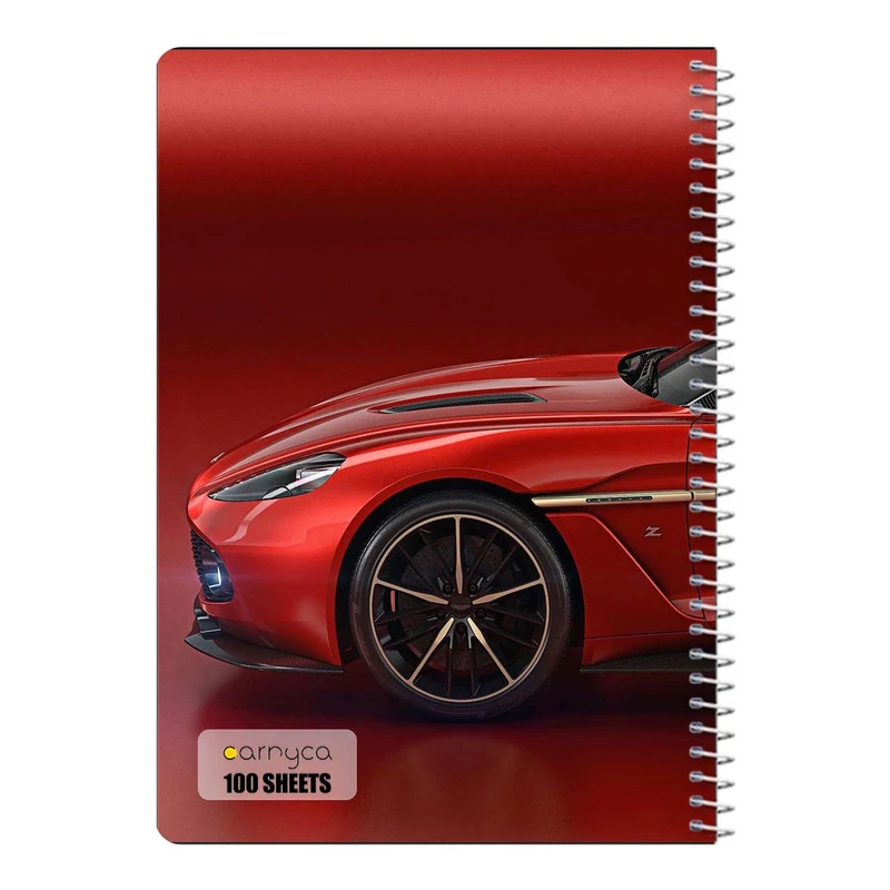دفتر مشق 100 برگ سیمی کارنیکا طرح استون مارتین Aston Martin کد 83539