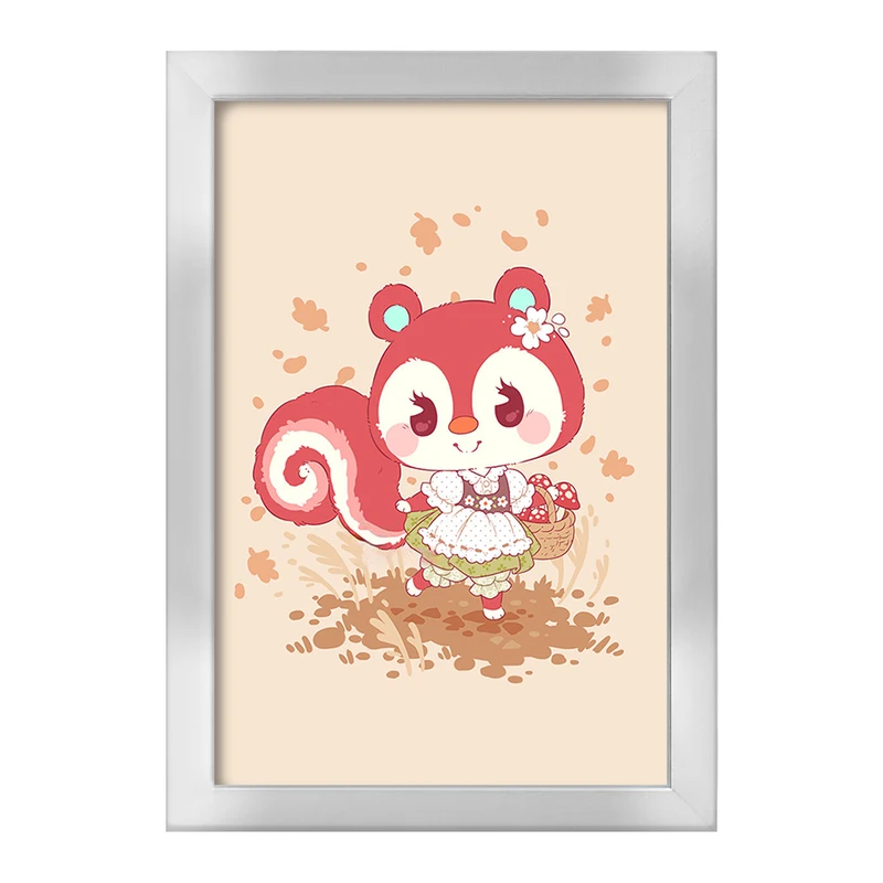 تابلو خندالو طرح بازی انیمال کراسینگ (Animal Crossing) کد 32646