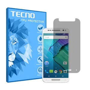 Tecno HyPRV model privacy screen protector suitable for Motorola Moto X Style mobile phone