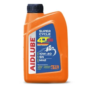 روغن موتور سیکلت نیمه سنتتیک آیدلوب مدل SN 10W-40 حجم 1 لیتر