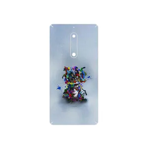 MAHOOT Collage of surreal Portrait of Women 4 Cover Sticker for Nokia 5