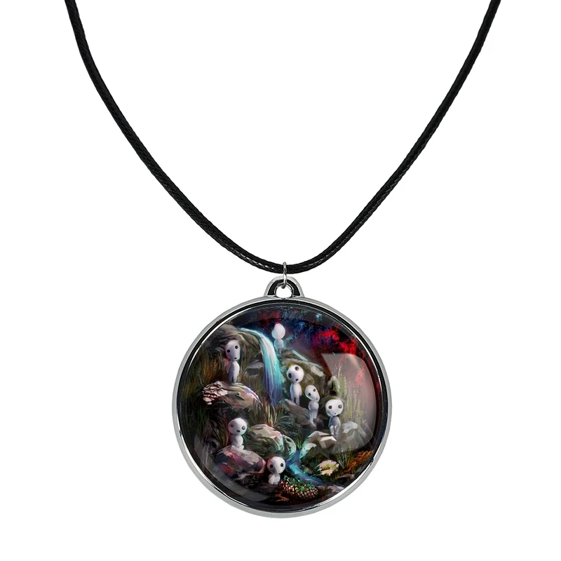 گردنبند خندالو مدل کوداما انیمه پرنسس مونونوکه کد 3408334084