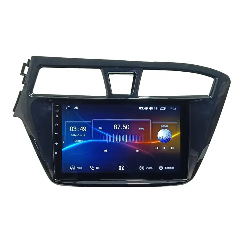 پخش کننده تصویری خودرو مدل اندروید Golden24 مناسب برای هیوندای i20