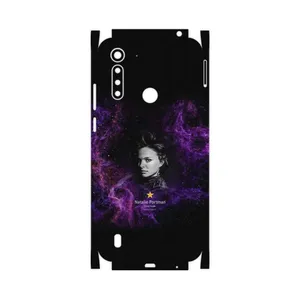 MAHOOT Natalie Portman-FullSkin Cover Sticker for Motorola Moto G8 Power Lite