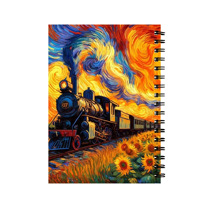 دفتر مشق 60 برگ طرح قطار کد 65