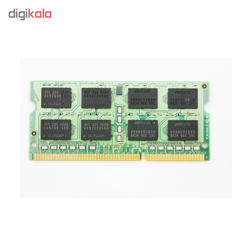 رم لپ تاپ DDR3 تک کاناله 1333 مگاهرتز CL11 سامسونگ مدل PC3 ظرفیت 4گیگابایت