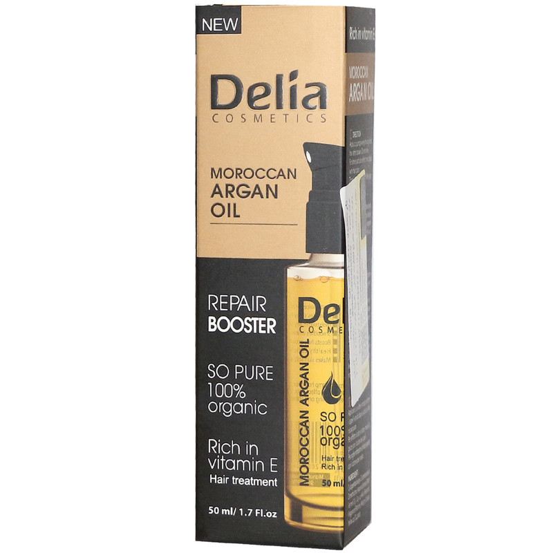 روغن مو آرگان دلیا مدل 1RVO حجم 50 میلی لیتر