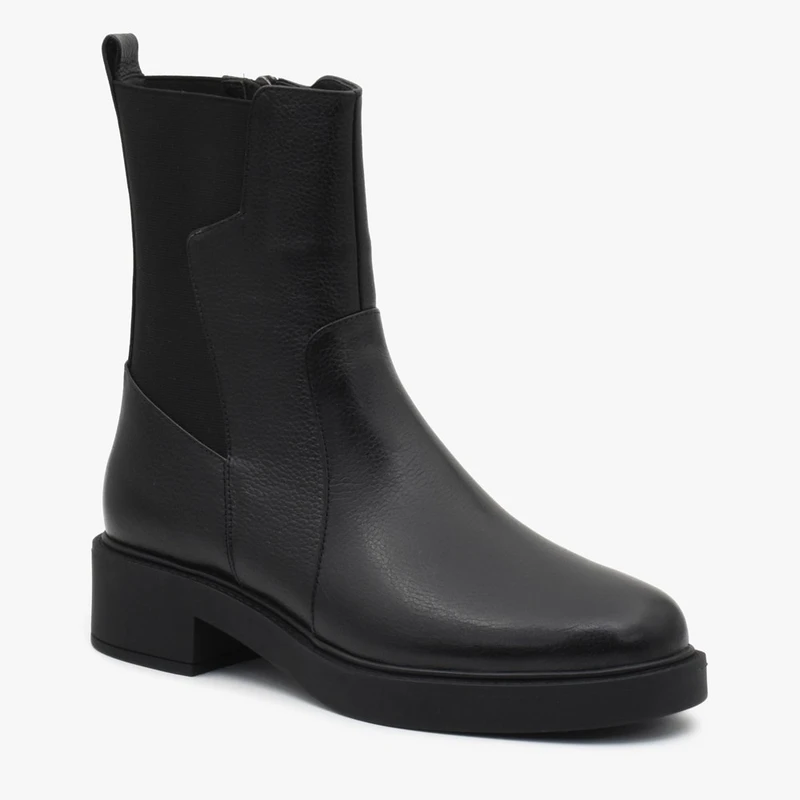 عکس شماره 3 : نیم بوت زنانه چرم تهران مدل z8