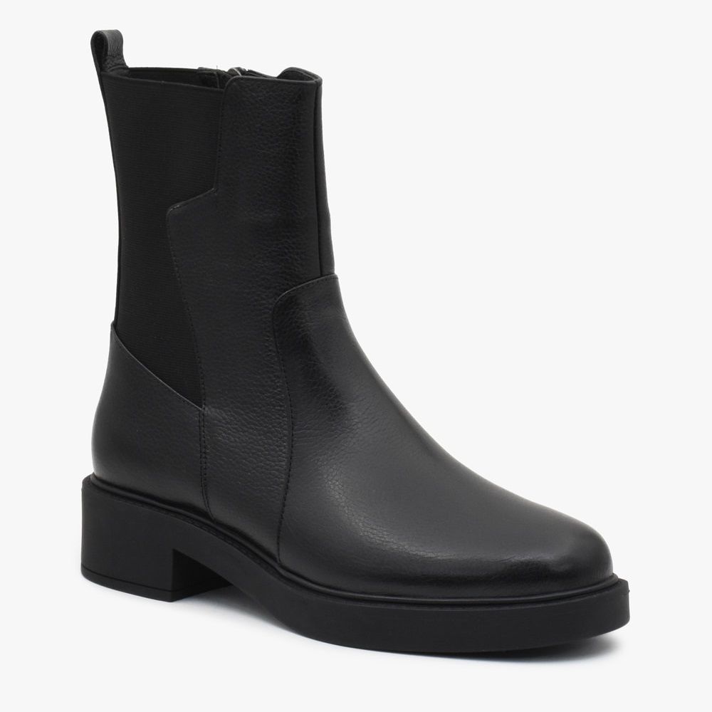 نیم بوت زنانه چرم تهران مدل Z8 -  - 3