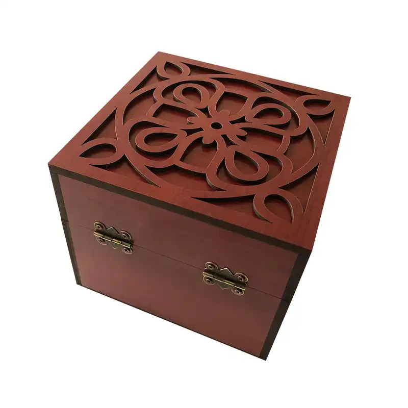 جعبه هدیه چوبی مدل j117