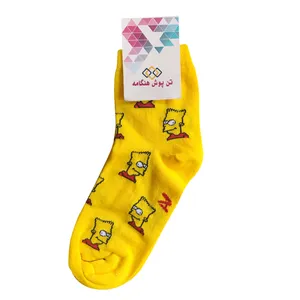 جوراب تن پوش هنگامه طرح سیمپسون کد Z-01