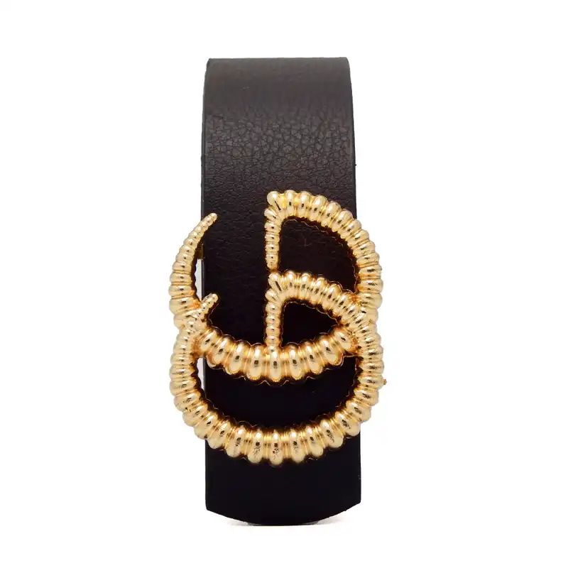 کمربند زنانه مدل  3.5 سانت چرم صنعتی BK866IN