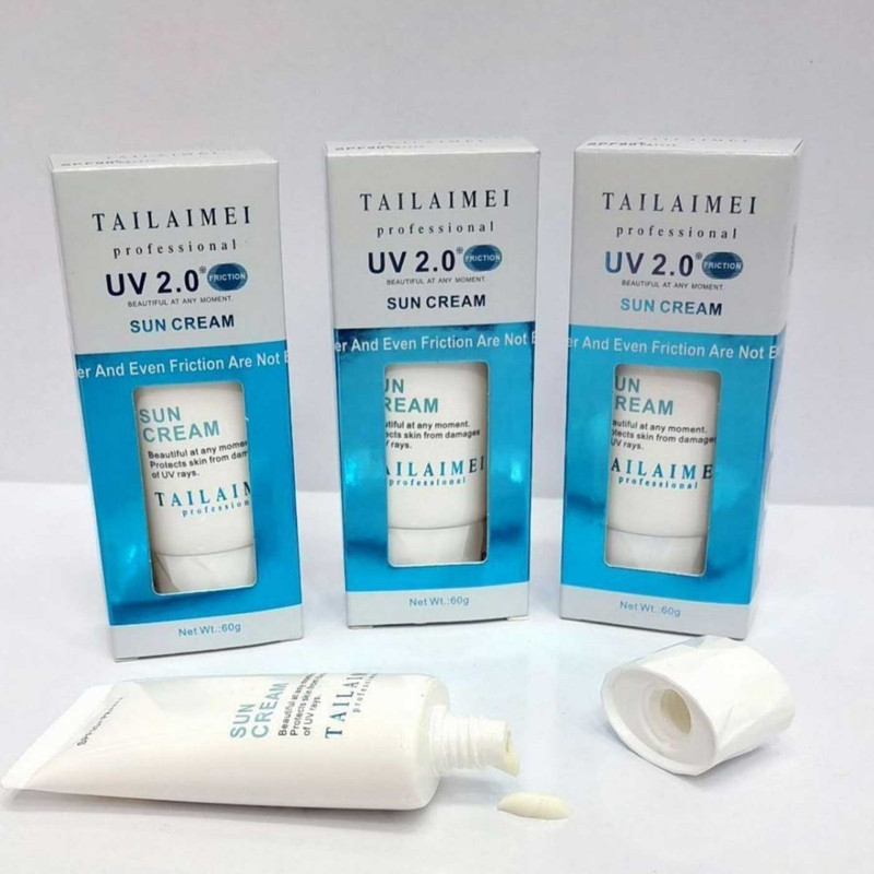 کرم ضد آفتاب بدون رنگ تایلامی SPF 90 مدل uv 2.0 ‌ مناسب انواع پوست حجم 60 میلی‌لیتر