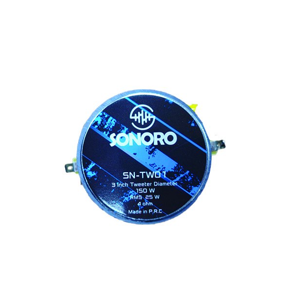 سوپر تیوتر پشت خودرو سونورو مدل SN-TW01 سایز 4 اینچ بسته دو عددی