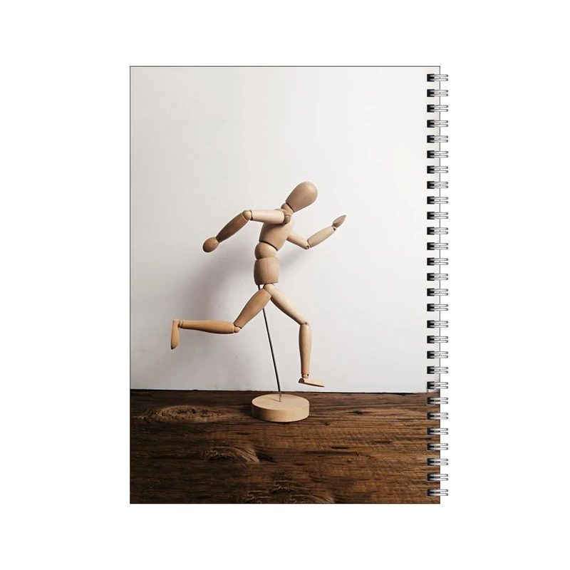 دفتر مشق 80 برگ بامبیلیپ طرح آدمک چوبی  کد 7632354