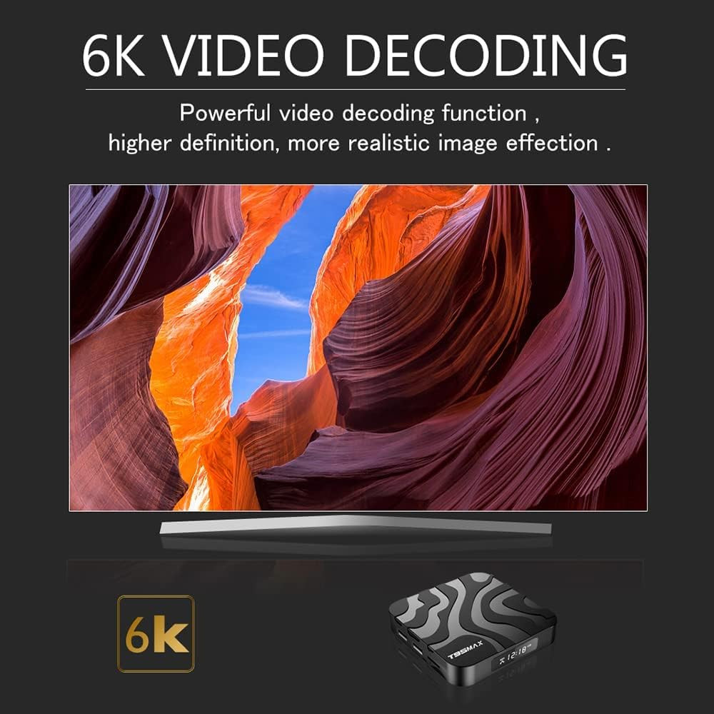 اندروید باکس مدل T95MAX 32/4GB به همراه کیبورد بیسیم
