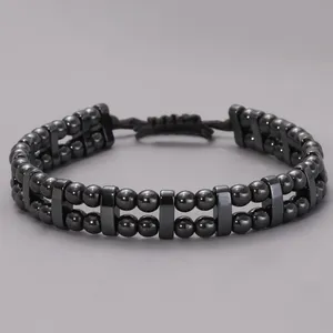 دستبند مردانه مدل حدید کد 06
