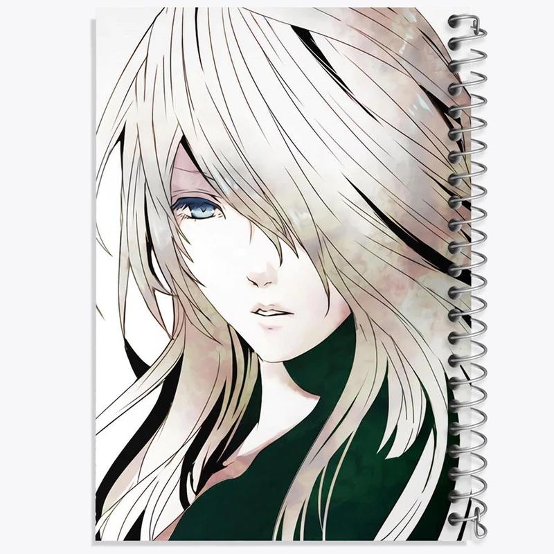 دفتر شطرنجی 50 برگ خندالو طرح ای تو نیراتوماتا کد 30856