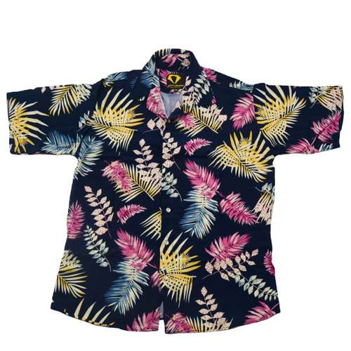 پیراهن آستین کوتاه مردانه مدل هاوایی جنتلمن 03