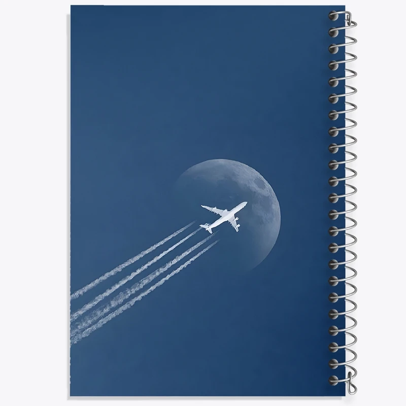 دفتر مشق 100 برگ خندالو طرح هواپیما کد F1391