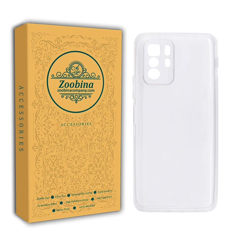 کاور زوبینا مدل COLORLESS مناسب برای گوشی موبایل شیائومی Poco X3 GT