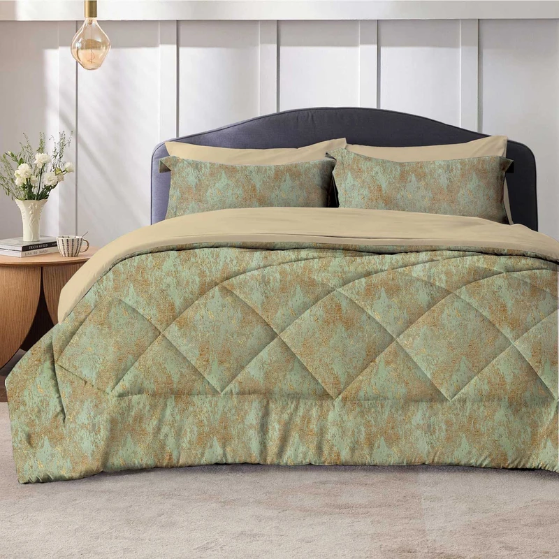 سرویس روتختی 2 نفر 8 تکه نوپه هوم مدل مخمل LASM