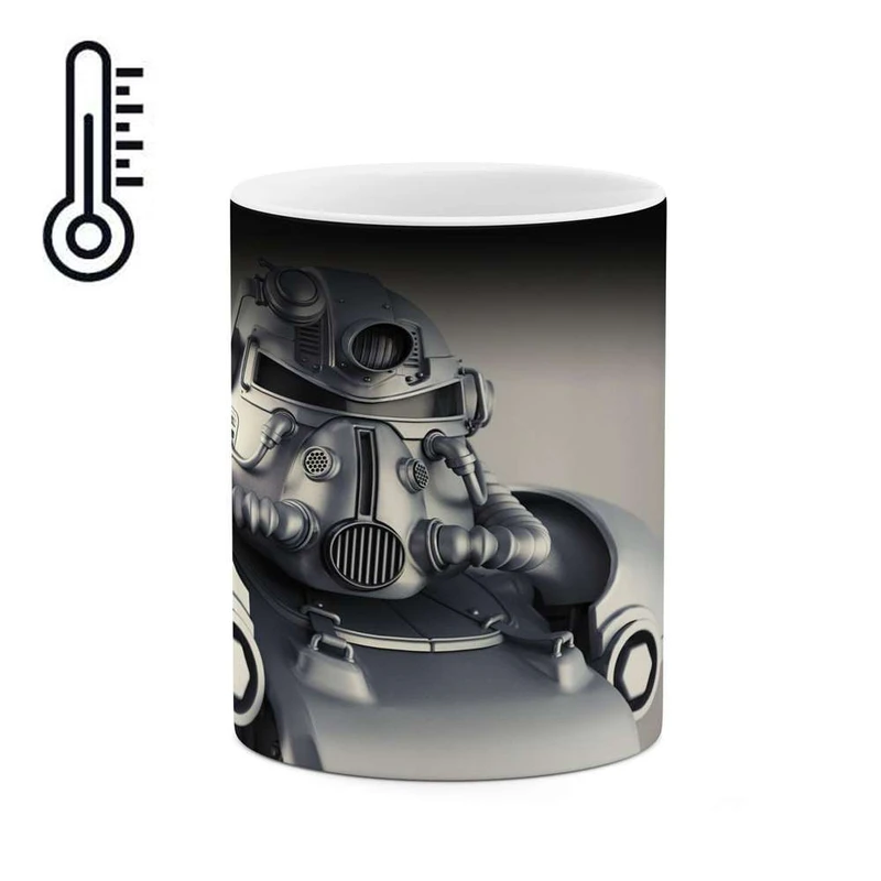 ماگ حرارتی کاکتی مدل ربات کد mgh14138