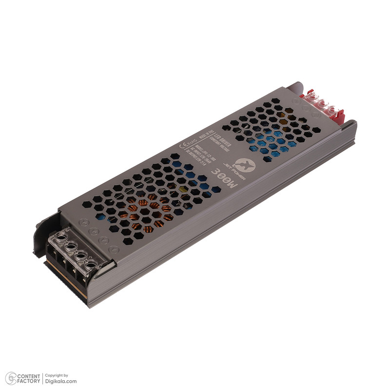 آداپتور 12 ولت 25 آمپر جت پاور مدل سوئیچینگ JPS-12-300