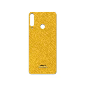 MAHOOT Mustard-Leather Cover Sticker for Huawei Y6p