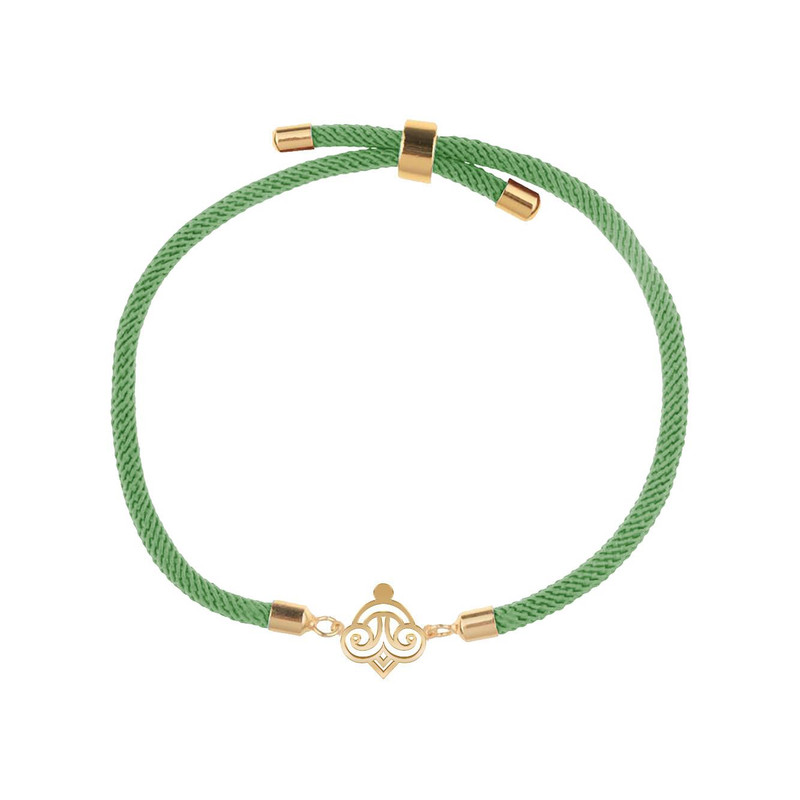 دستبند طلا 18 عیار زنانه مدوپد مدل اسلیمی کد D33-10372