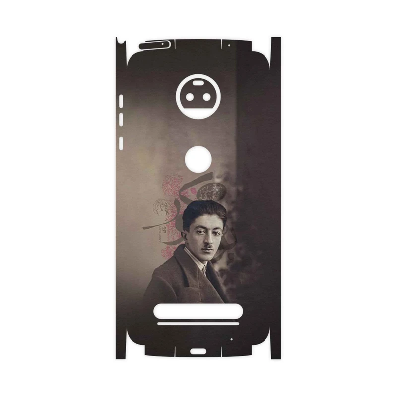 برچسب پوششی ماهوت مدل Sadegh Hedayat-FullSkin مناسب برای گوشی موبایل موتورولا Moto Z2 Force