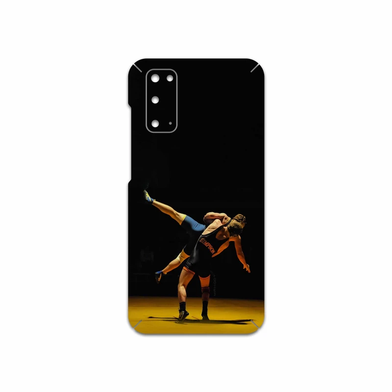 برچسب پوششی ماهوت مدل Wrestling مناسب برای گوشی موبایل سامسونگ Galaxy S20