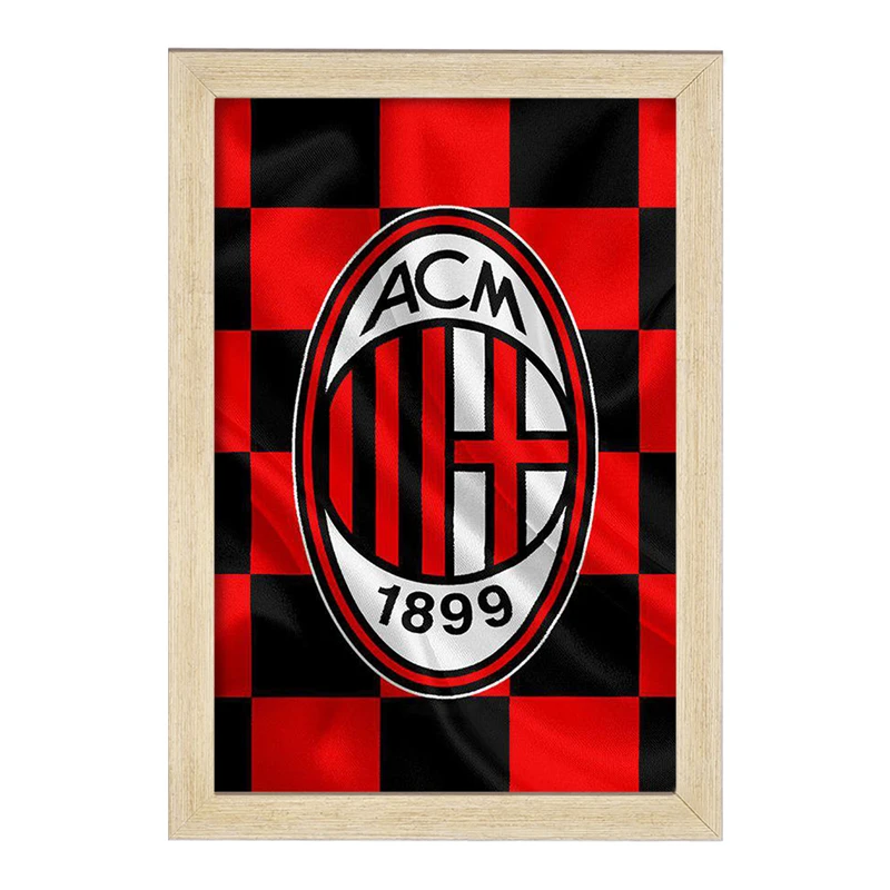 تابلو خندالو مدل باشگاه آث میلان کد 2029