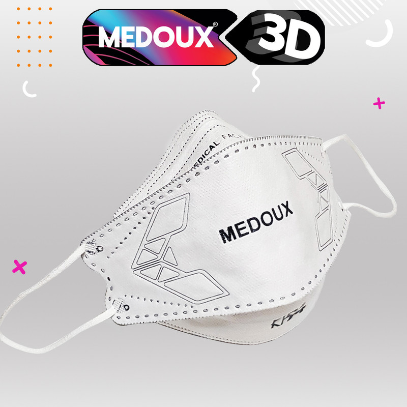 ماسک تنفسی مداکس مدل سه بعدی پنج لایه کد 3D kf94 بسته 25 عددی ماسک تنفسی مداکس مدل سه بعدی پنج لایه کد 3D kf94 بسته 25 عددی