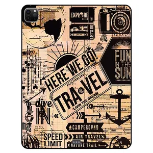 Megafone Travel 8098 Cover for Tablet Appel ipad Pro 12.9 2020 / 2021 / 2022