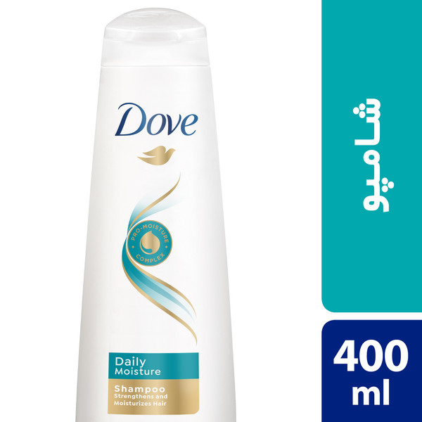 شامپو مخصوص استفاده روزانه داو مدل Daily Moisture حجم 400 میلی لیتر