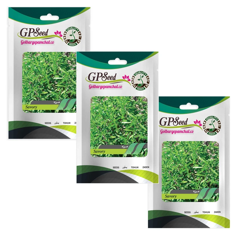 بذر مرزه گلبرگ پامچال کد GPF-159 مجموعه 3 عددی 