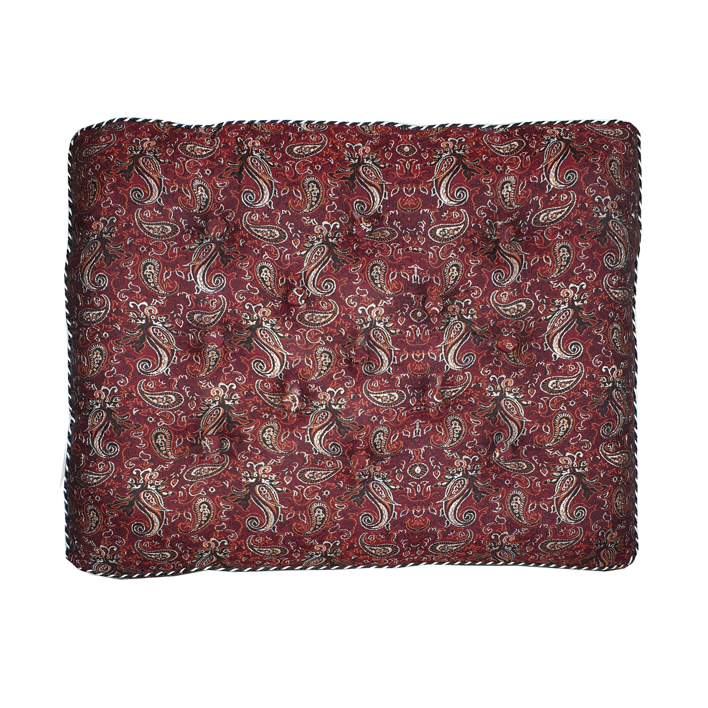 پشتی ترمه مدل بته جقه کد D65-45