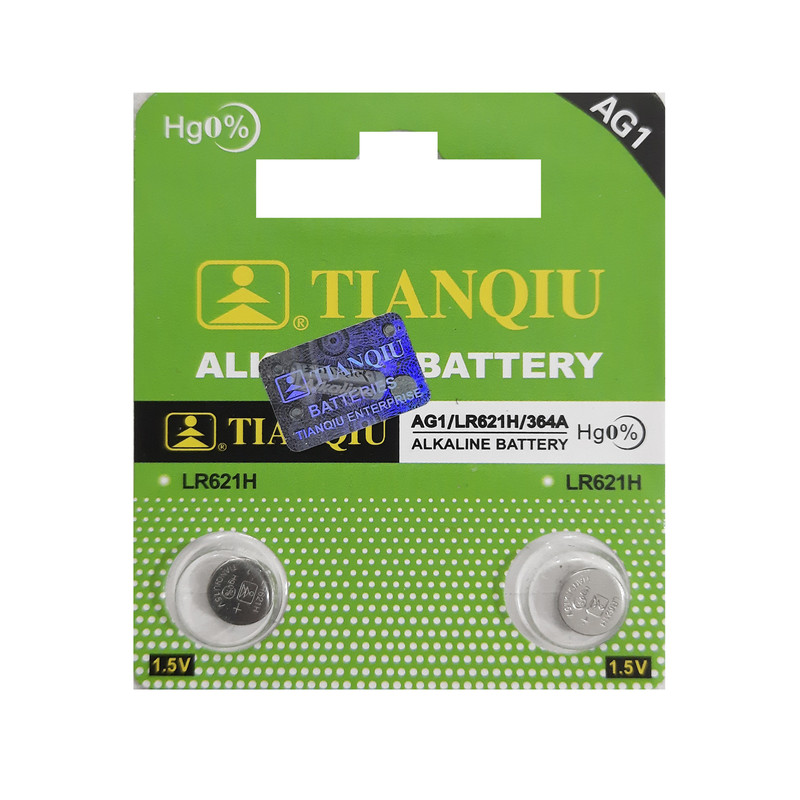باتری ساعت تیانکیو مدل LR 621 364 بسته 2 عددی
