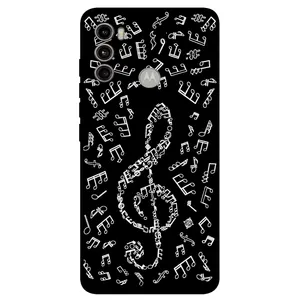 Megafone Musical Note 1370 Cover For Motorola Moto G60