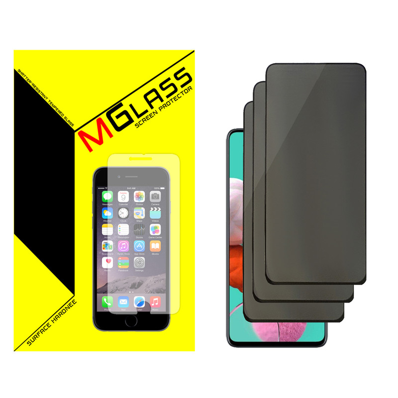 محافظ صفحه نمایش حریم شخصی ام گلس مدل MGPRV-03 مناسب برای گوشی موبایل سامسونگ GALAXY S20 FE بسته سه عددی