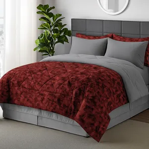 سرویس روتختی 2 نفر 8 تکه نوپه هوم مدل مخمل 10