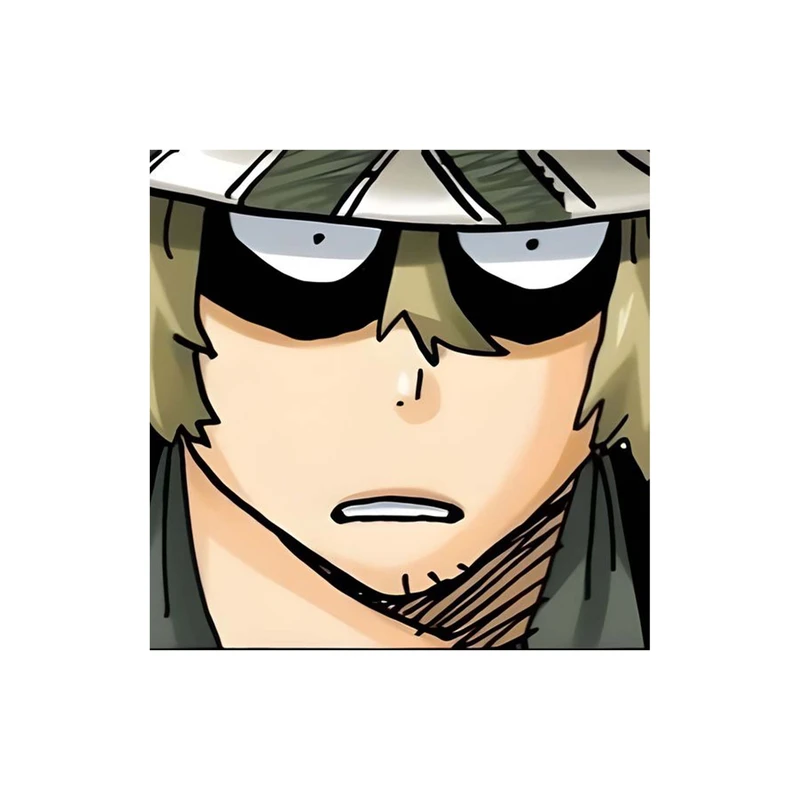 استیکر لپ تاپ و موبایل مدل انیمه طرح Bleach Kisuke Urahara کد 2896