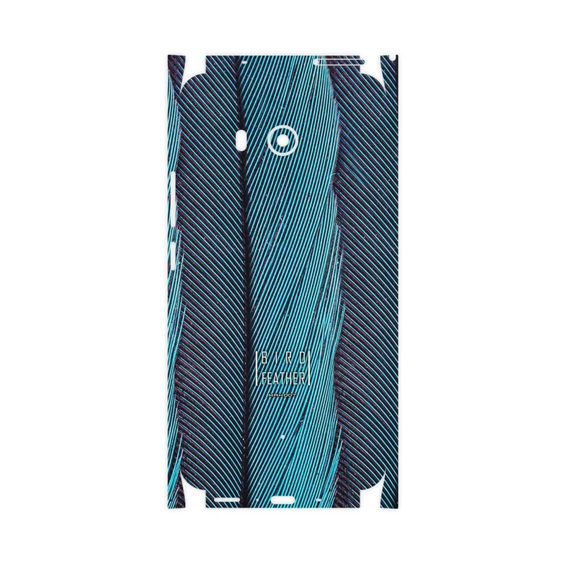 برچسب پوششی ماهوت مدل Turquoise feathers-FullSkin مناسب برای گوشی موبایل اچ تی سی U11