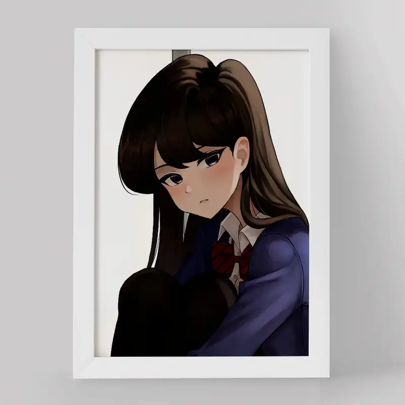 تابلو خندالو مدل انیمه کومی سان کد 16107