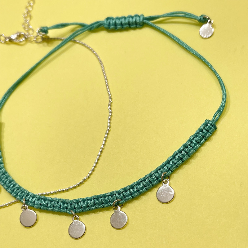 پابند زنانه آی ام مدل 098889 مجموعه 2 عددی پابند زنانه آی ام مدل 098889 مجموعه 2 عددی