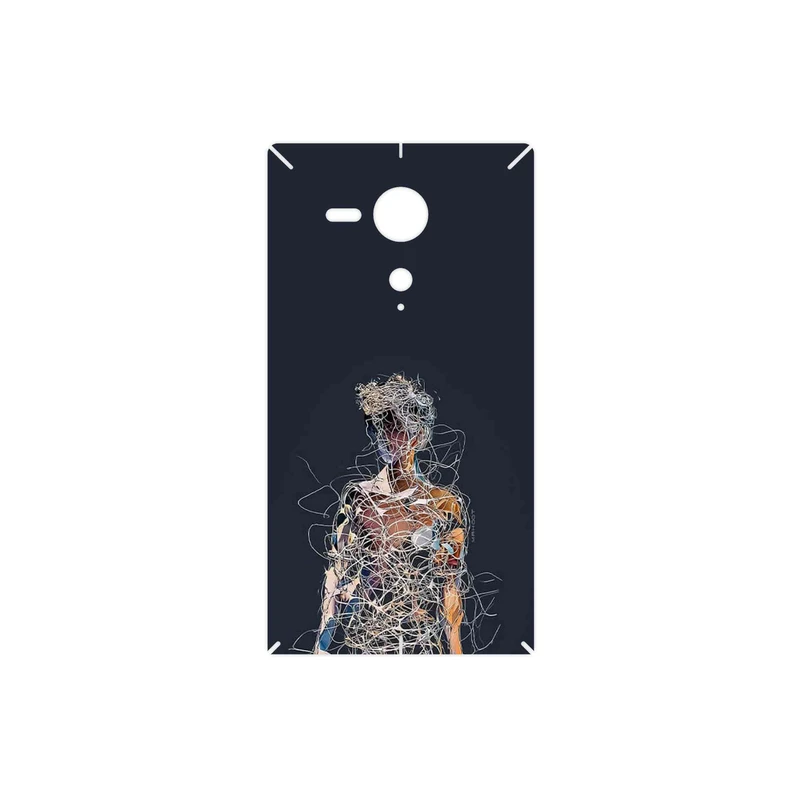 برچسب پوششی ماهوت مدل Strings Digital Art 1 مناسب برای گوشی موبایل سونی Xperia SP