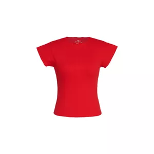 تی شرت آستین کوتاه زنانه بنیس مدل شارلی رنگ قرمز