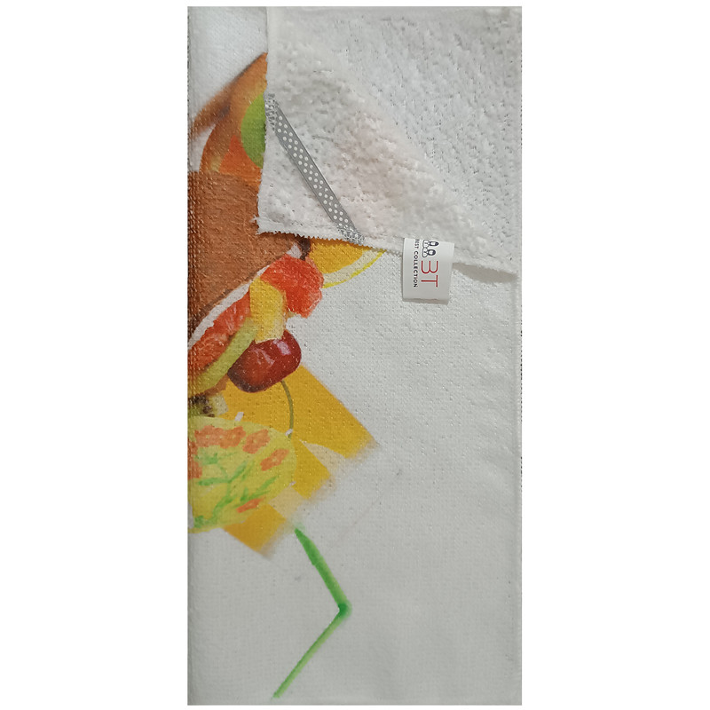 دستمال نظافت آشپزخانه بی تی مدل میکروفایبر طرح میوه کد 30x30W281 بسته 3 عددی دستمال نظافت آشپزخانه بی تی مدل میکروفایبر طرح میوه کد 30x30W281 بسته 3 عددی