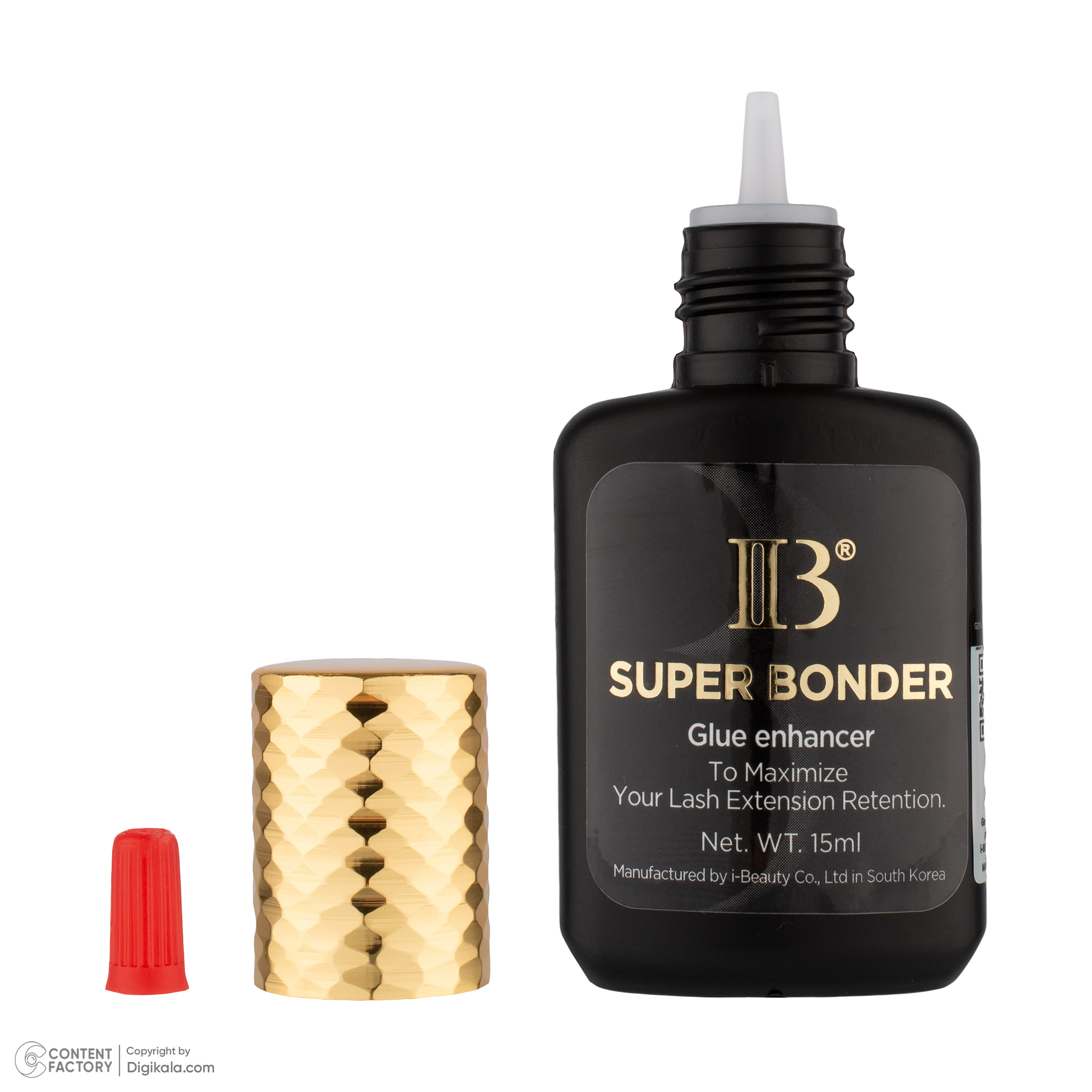 تقویت کننده چسب مژه آی بی مدل Super bonder حجم 15 میلی لیتر